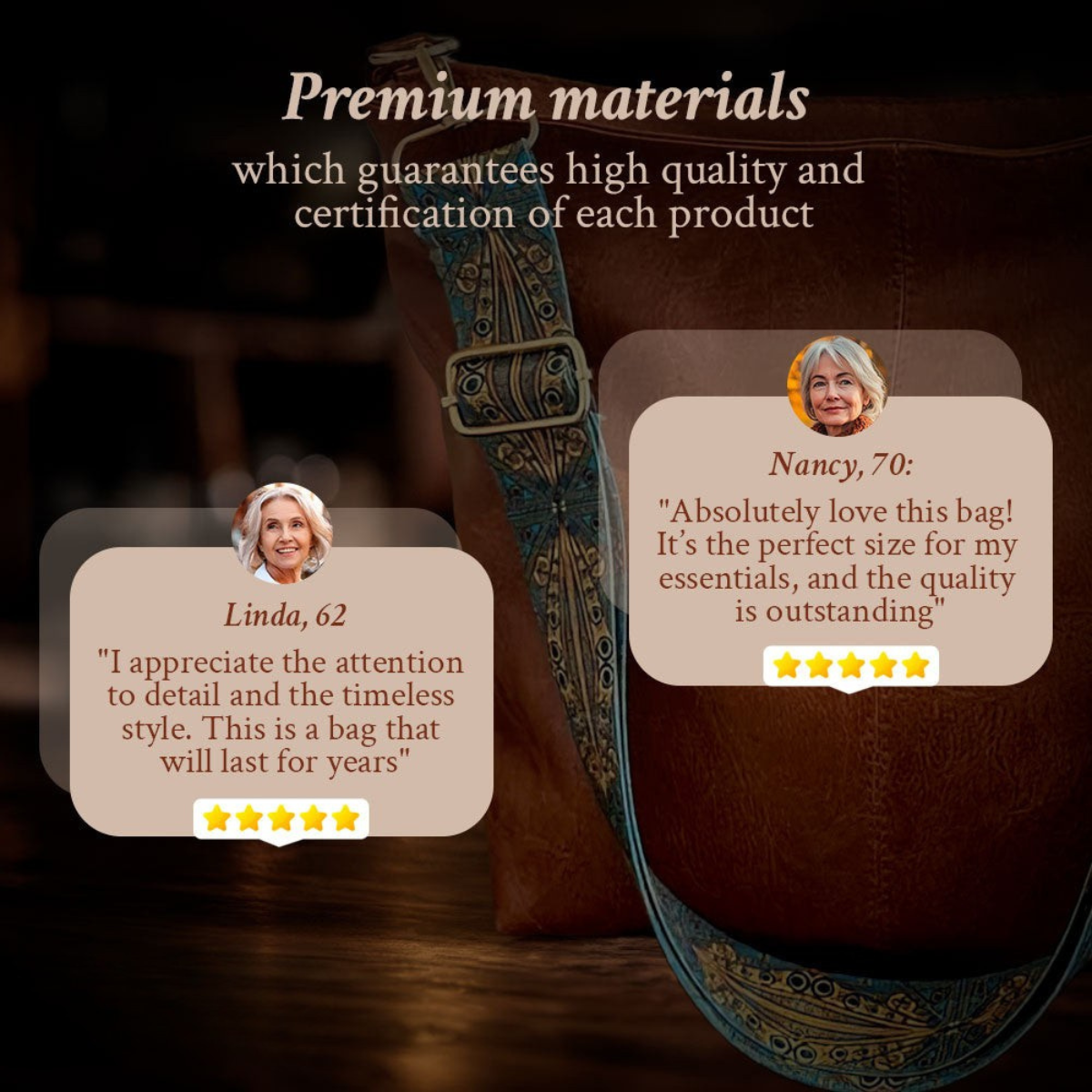 Darina | Dámska kožená kabelka cez rameno vo vintage štýle
