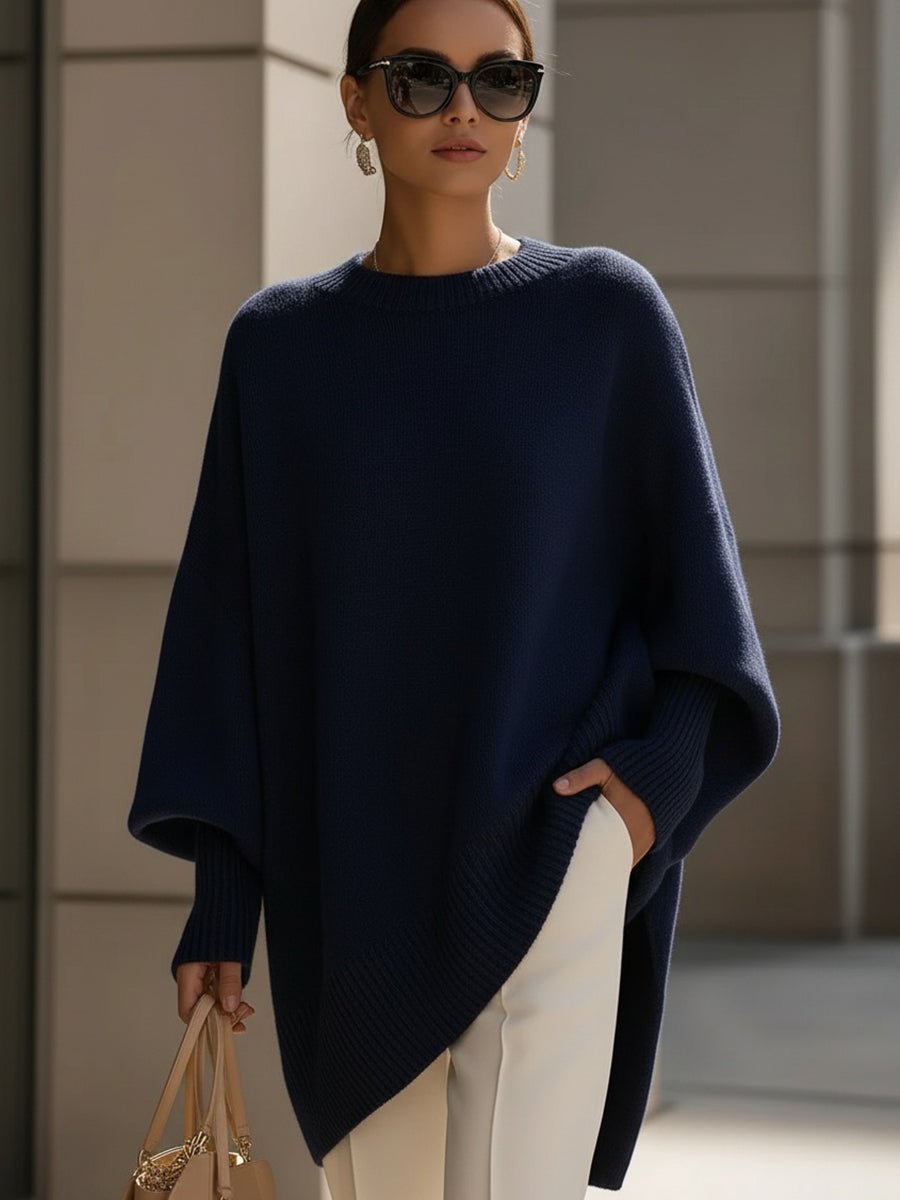 Táňa | Dámsky oversized sveter s netopierími rukávmi