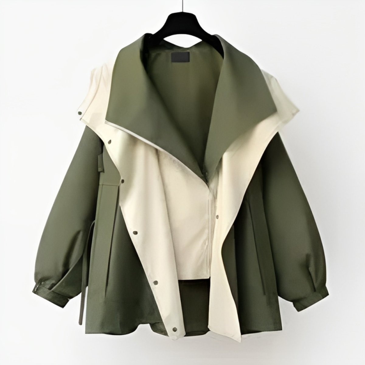Žofia | Dámsky oversized nepremokavý trenčkot s dvojitým golierom