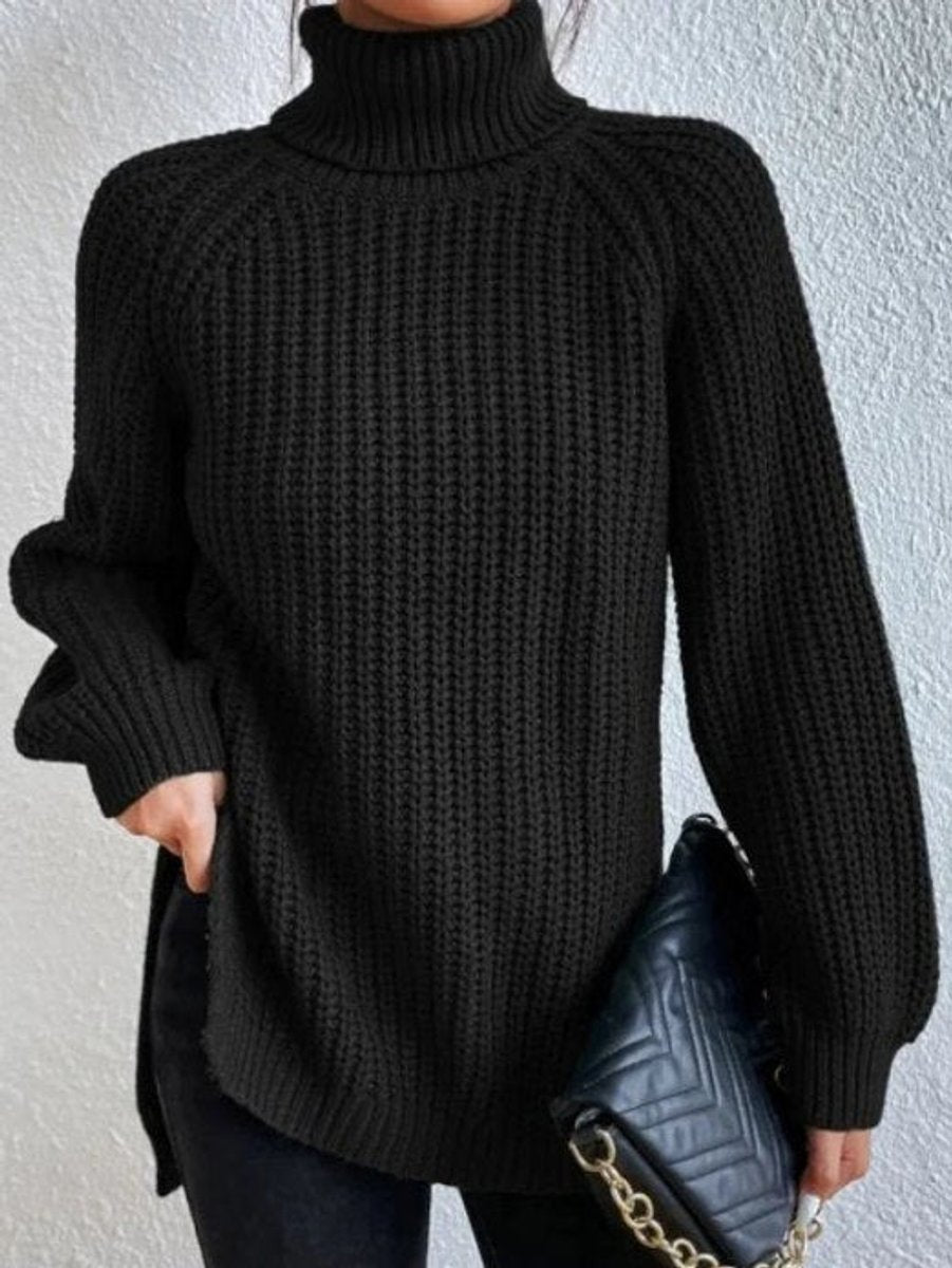 Nora | Dámsky oversized rolák z hrubej pleteniny