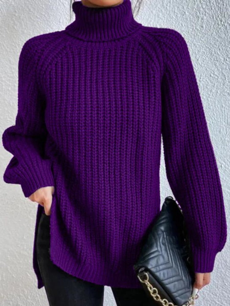 Nora | Dámsky oversized rolák z hrubej pleteniny