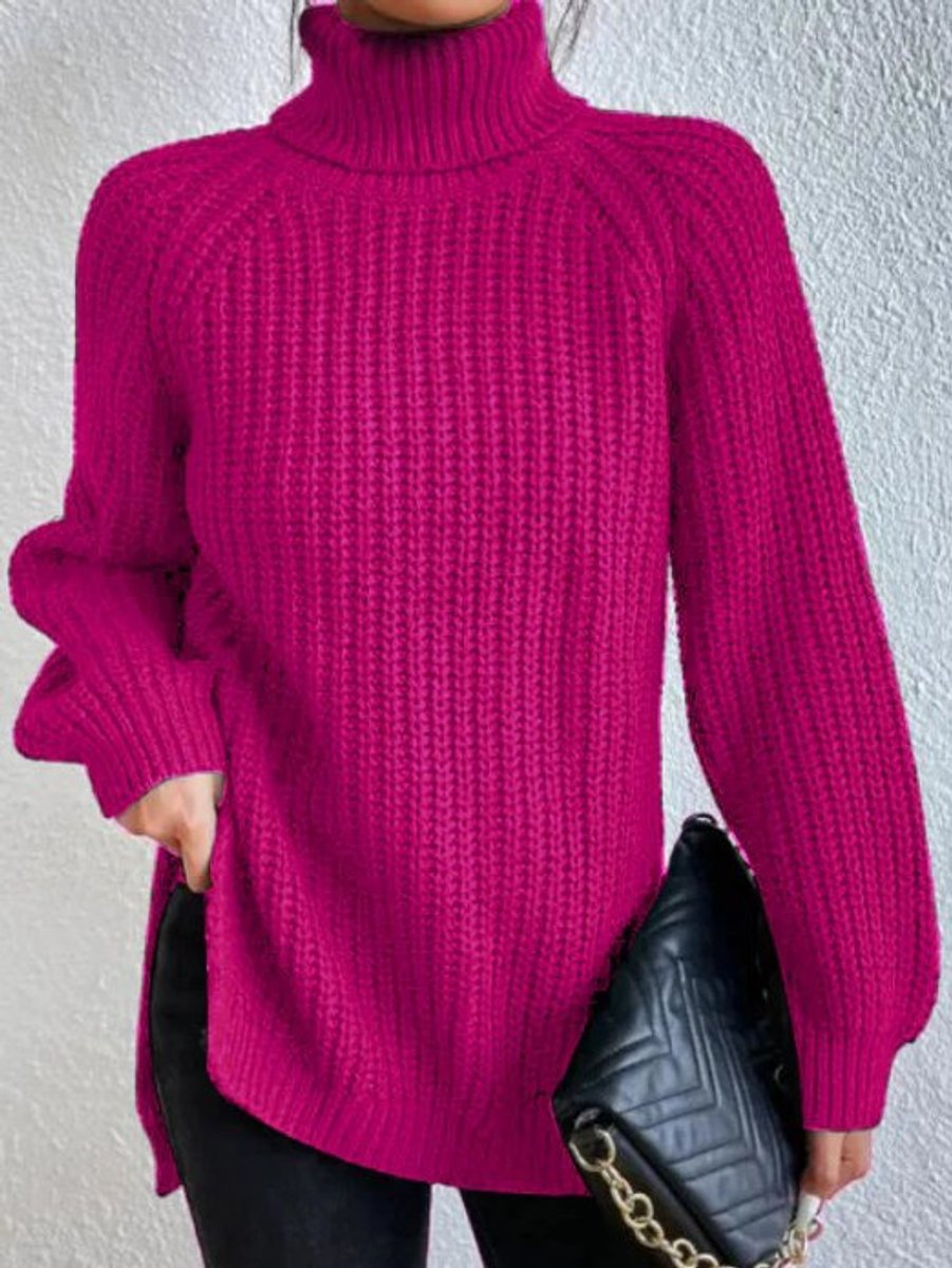 Nora | Dámsky oversized rolák z hrubej pleteniny