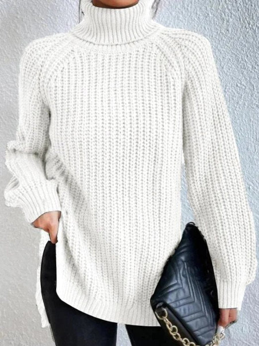 Nora | Dámsky oversized rolák z hrubej pleteniny