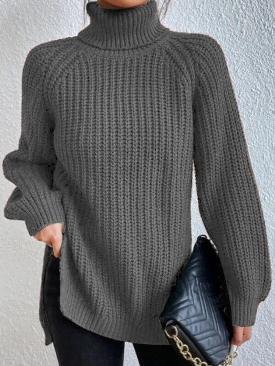 Nora | Dámsky oversized rolák z hrubej pleteniny