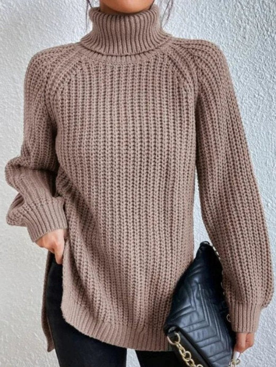 Nora | Dámsky oversized rolák z hrubej pleteniny
