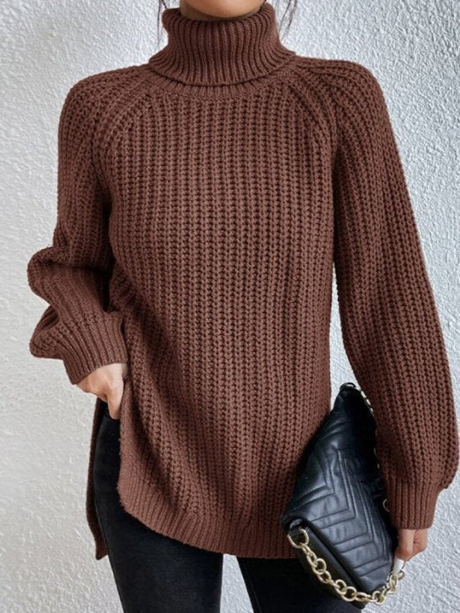 Nora | Dámsky oversized rolák z hrubej pleteniny