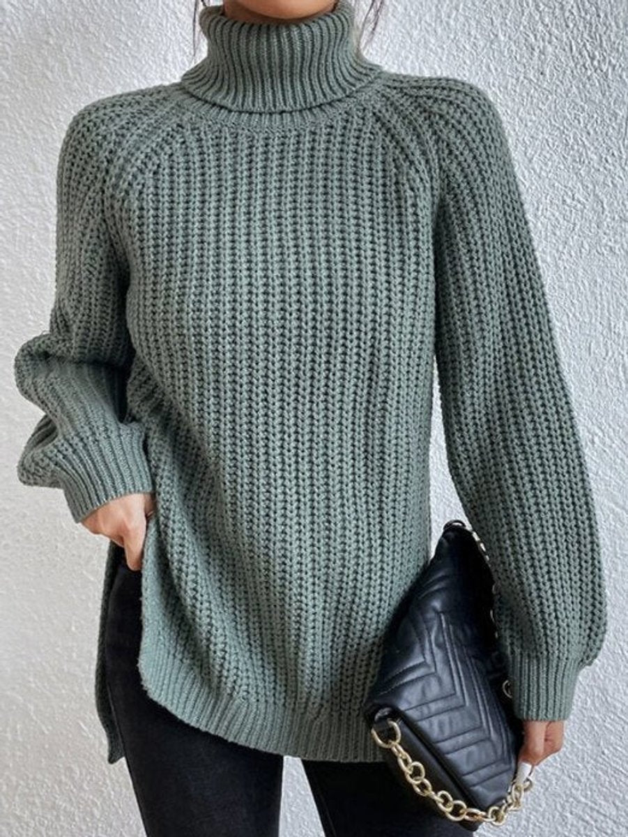 Nora | Dámsky oversized rolák z hrubej pleteniny